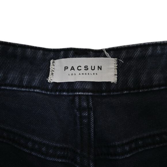 PACSUN Women's 28 Cuffed Denim Mom Short - Picture 8 of 10